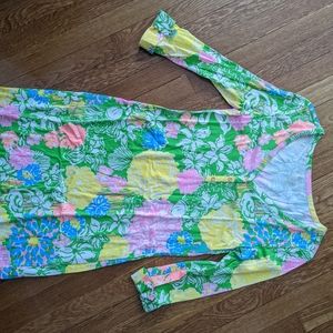 Lilly Pulitzer Three Quarter Length Sleeve Dress